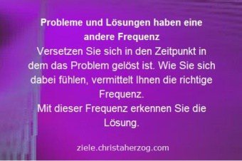 Probleme Lösungen und Frequenzen