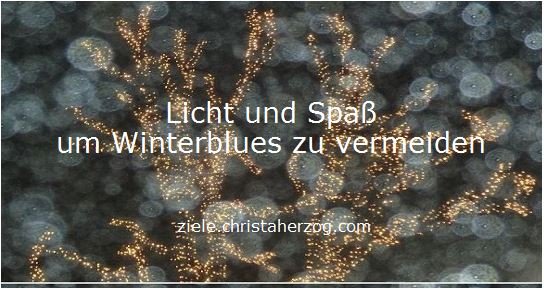 Licht und Spaß gegen Winterblues