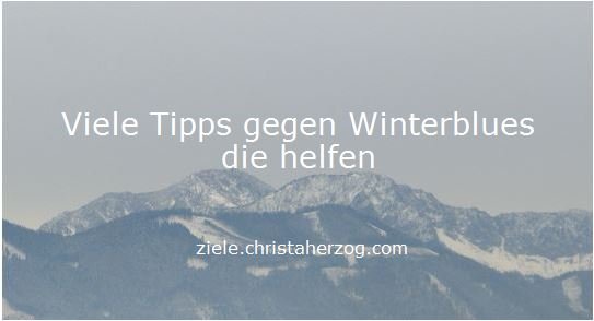 Tipps gegen Winterblues