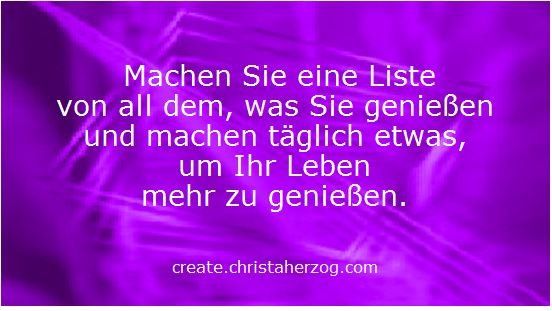 Alles was Sie genießen