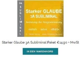 Starker Glaube 3A Subliminal Paket