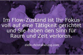 Im Flow-Zustand sein