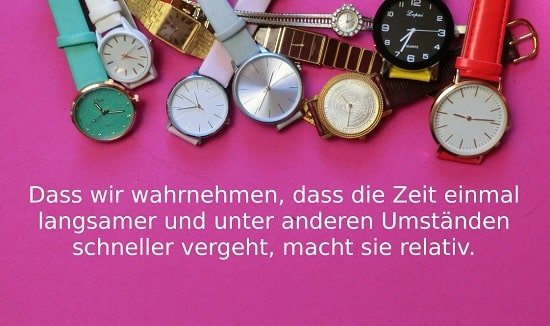 Zeit ist relativ